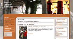 Desktop Screenshot of labastide-armagnac.fr